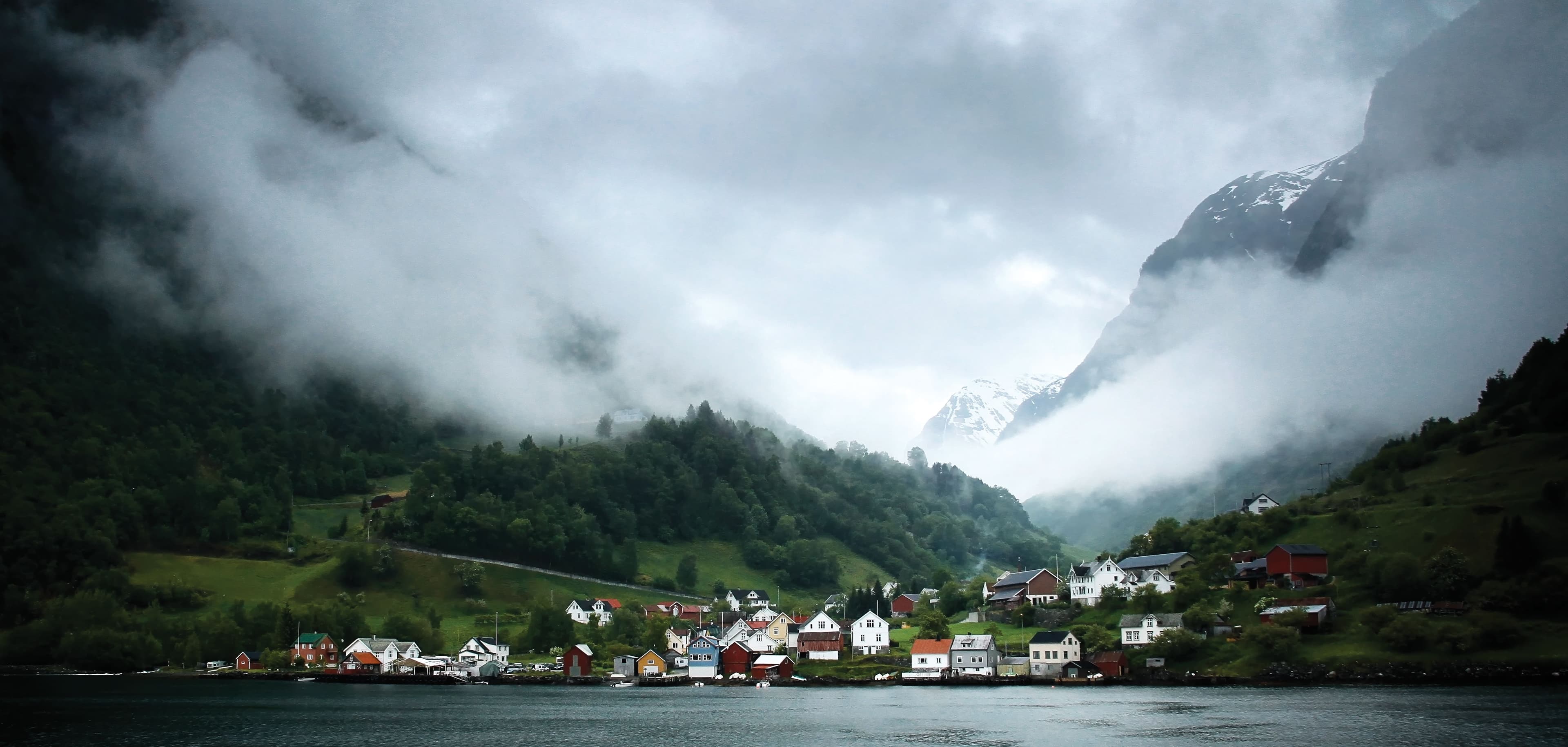 Aurland norsk landskap 