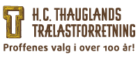 Logo for H. C. THauglands Trælastforretning