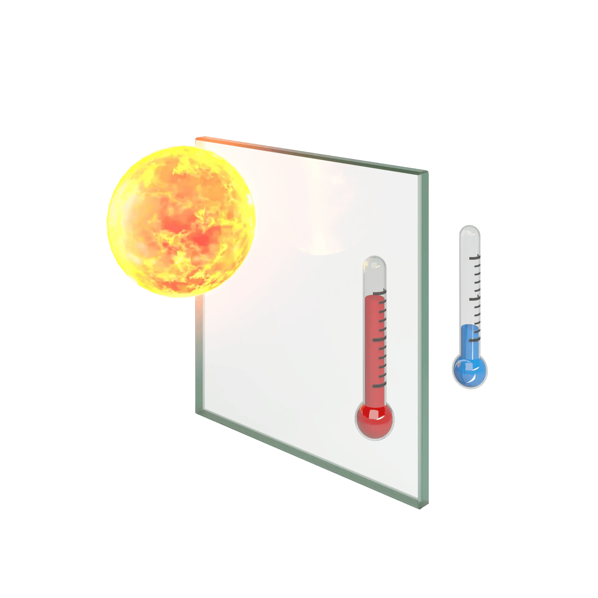 solvarmedempende-glass