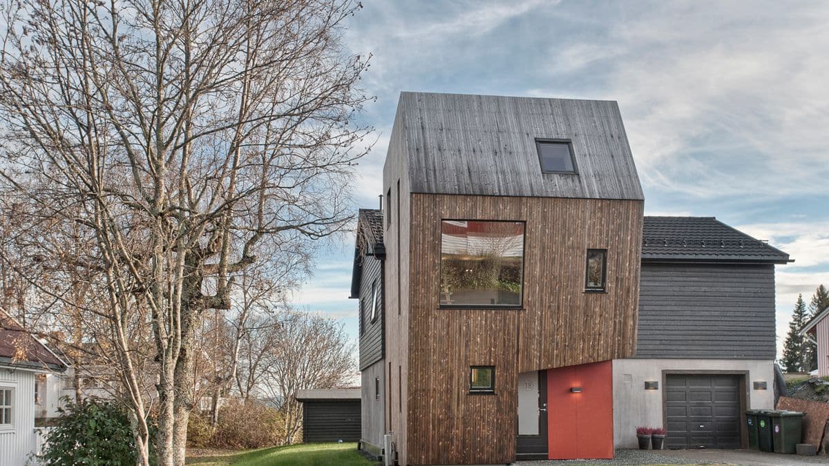 Hus med spesielle vinkler